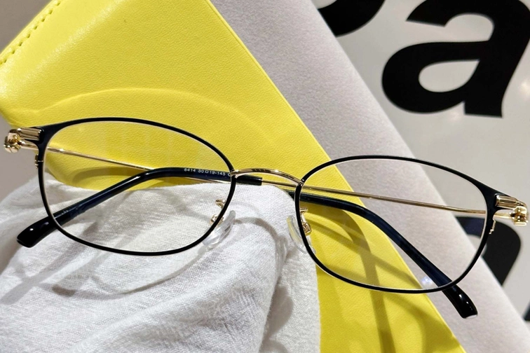 Butterfly Golden Metal Glasses #BS1924-0053