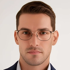 Butterfly Golden Metal Glasses #BS1924-0053