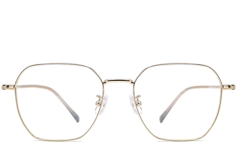 Geometric Golden Metal Glasses #BS1924-0065