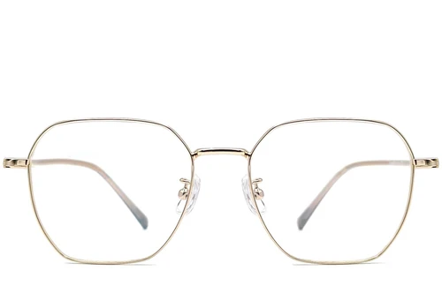 Geometric Golden Metal Glasses #BS1924-0065