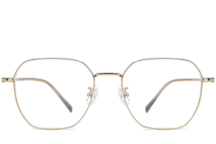 Geometric Golden Metal Glasses #BS1924-0065