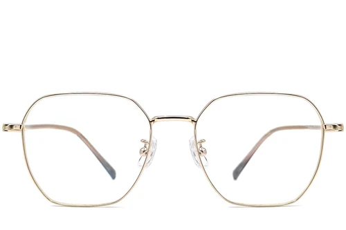 Geometric Golden Metal Glasses #BS1924-0065