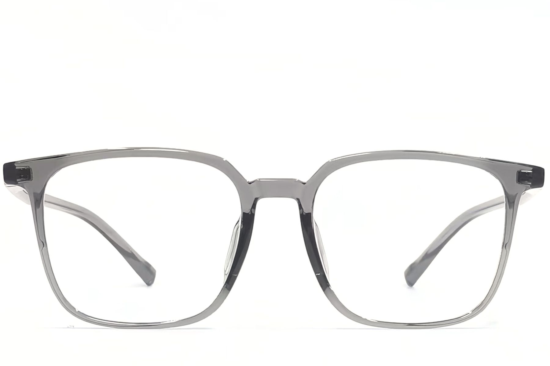 Rectangular Grey TR90 Glasses #BS1924-0074
