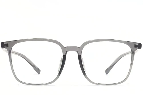 Rectangular Grey TR90 Glasses #BS1924-0074