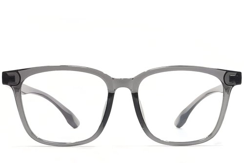 Lunettes rectangulaires grises TR90 #BS1924-0077