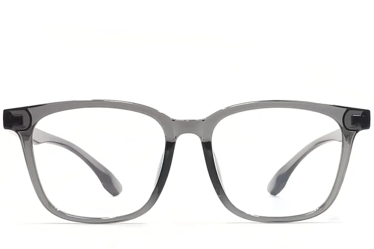 Lunettes rectangulaires grises TR90 #BS1924-0077