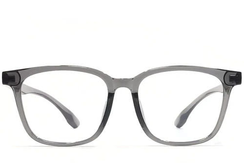 Rectangular Grey TR90 Glasses #BS1924-0077