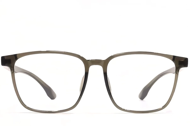 Rectangular Green TR90 Glasses #BS1924-0079