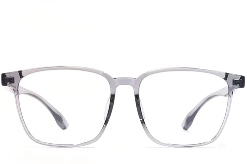 Rectangular Grey TR90 Glasses #BS1924-0080