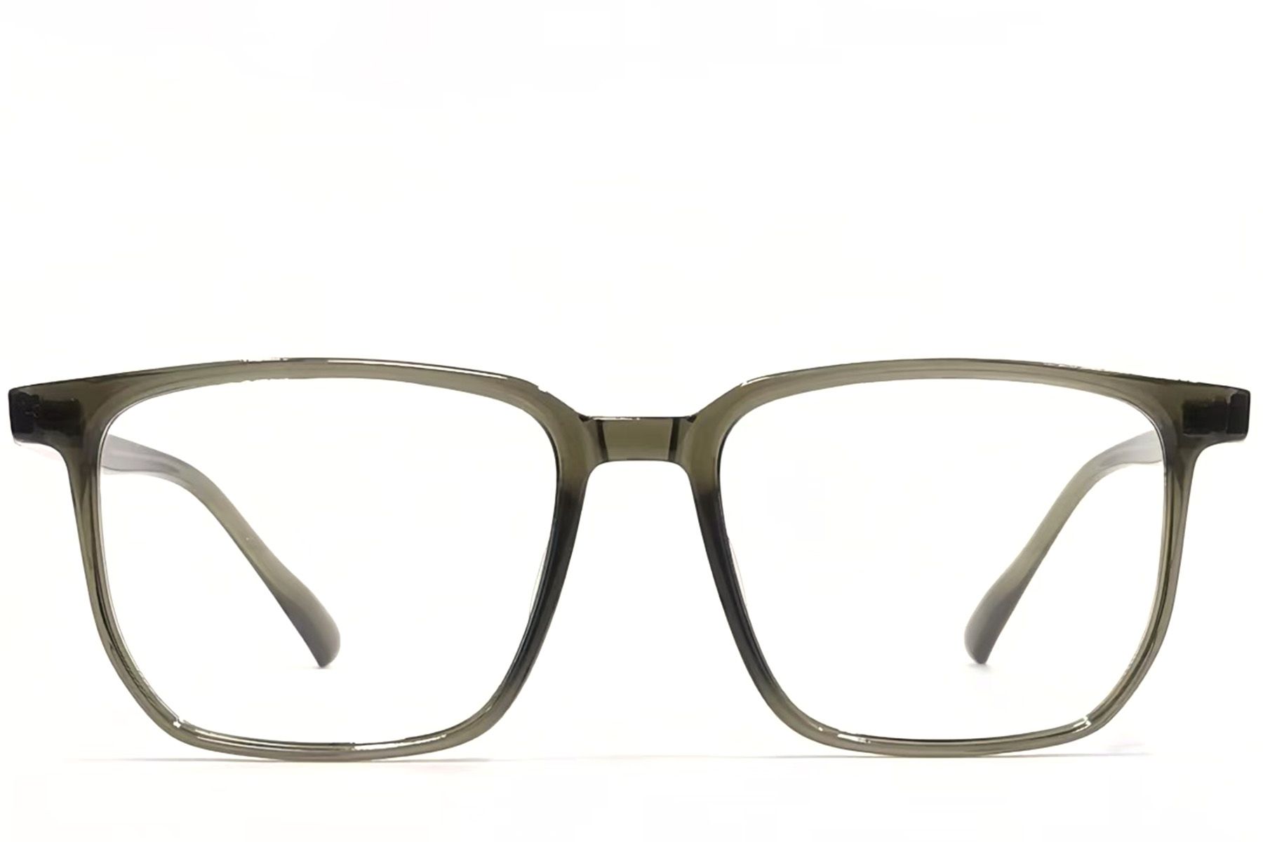 Rectangular Green TR90 Glasses #BS1924-0082