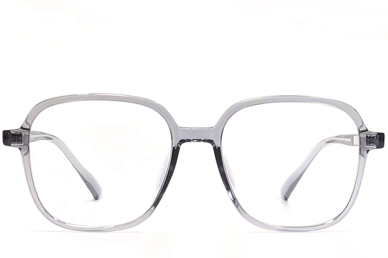 Rectangular Grey TR90 Glasses #BS1924-0084