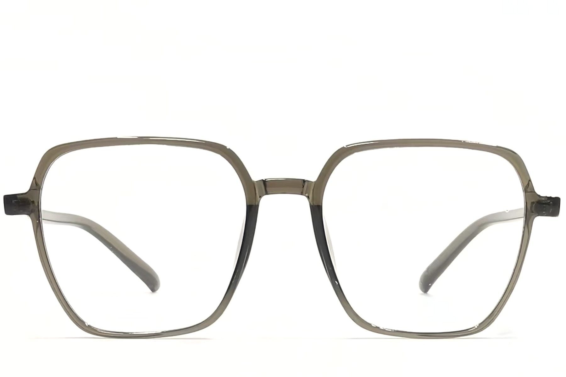 Rectangular Green TR90 Glasses #BS1924-0087