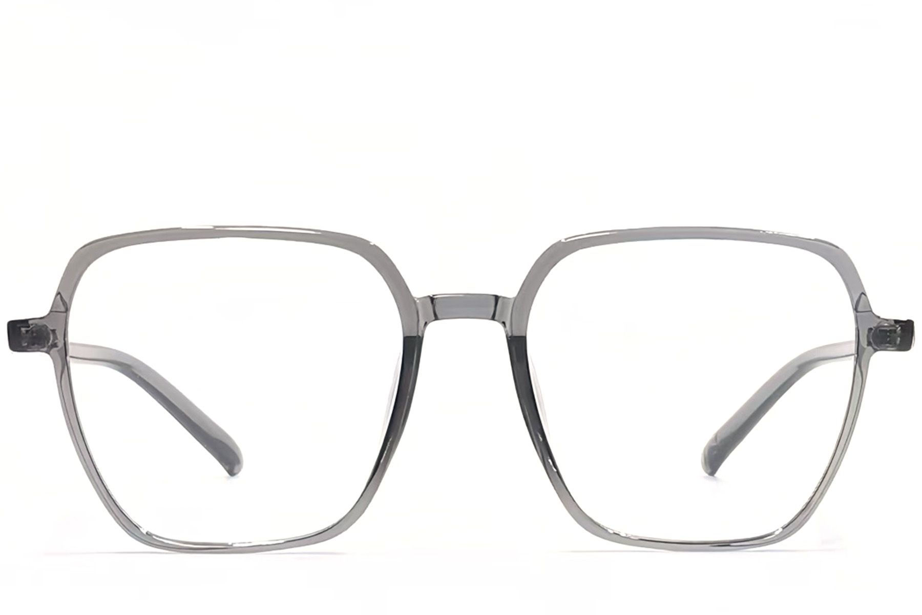 Rectangular Grey TR90 Glasses #BS1924-0088