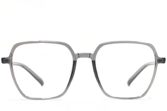 Rechteckige graue TR90-Brille #BS1924-0088
