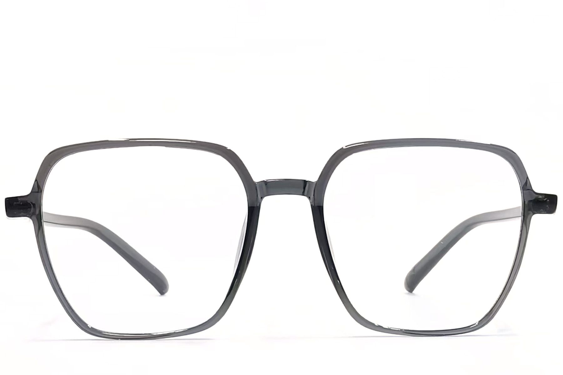 Rectangular Grey TR90 Glasses #BS1924-0089