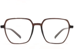 Rectangular Brown TR90 Glasses #BS1924-0090