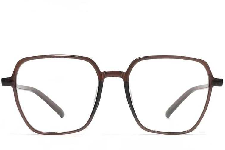 Gafas rectangulares TR90 marrones #BS1924-0090