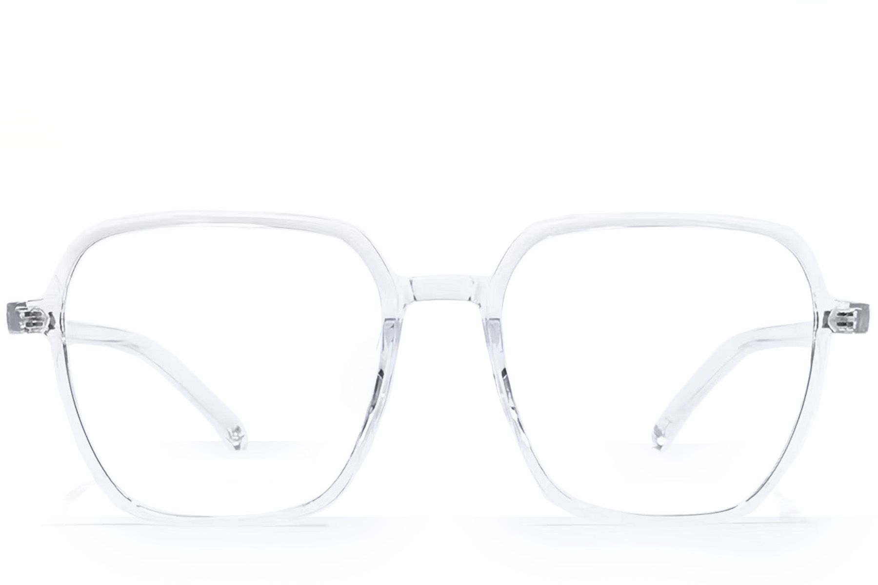 Rectangular Transparent TR90 Glasses #BS1924-0091