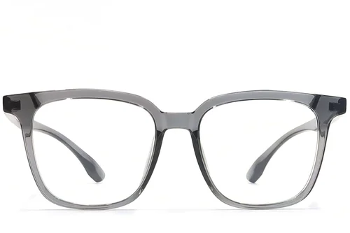 Lunettes rectangulaires grises TR90 #BS1924-0100