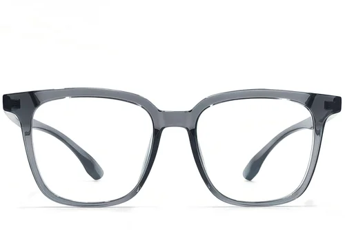 Lunettes rectangulaires grises TR90 #BS1924-0101