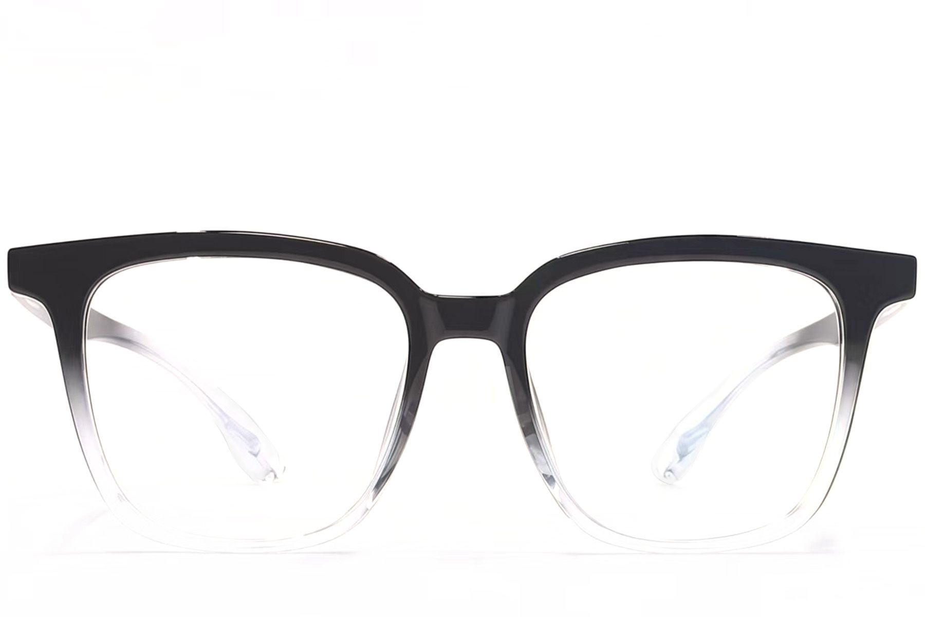 Rectangular Black TR90 Glasses #BS1924-0102