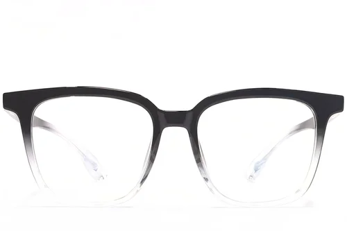 Lunettes rectangulaires noires TR90 #BS1924-0102