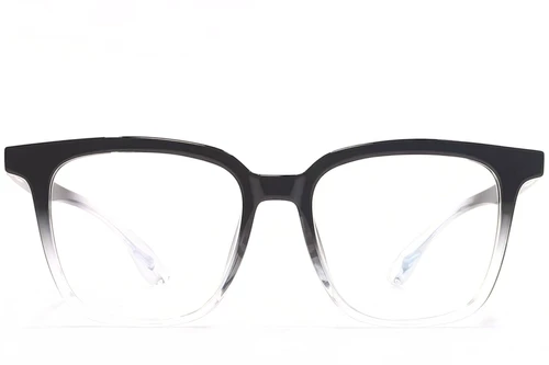 Rectangular Black TR90 Glasses #BS1924-0102