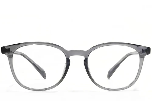 Oval Grey TR90 Glasses #BS1924-0106