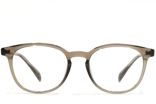 Oval Brown TR90 Glasses #BS1924-0107