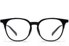 Ovale schwarze TR90-Brille #BS1924-0108