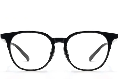 Lunettes ovales noires TR90 #BS1924-0108