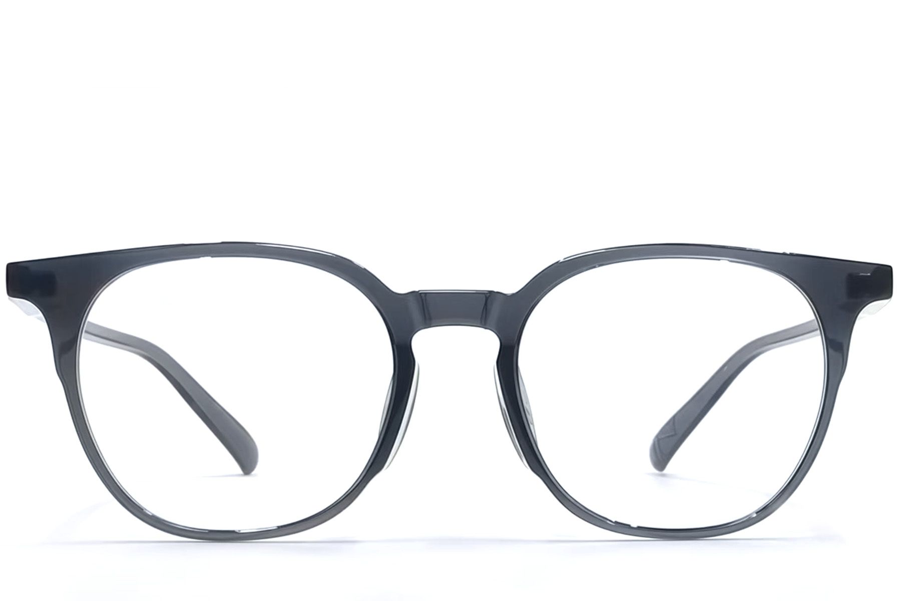 Oval Grey TR90 Glasses #BS1924-0111