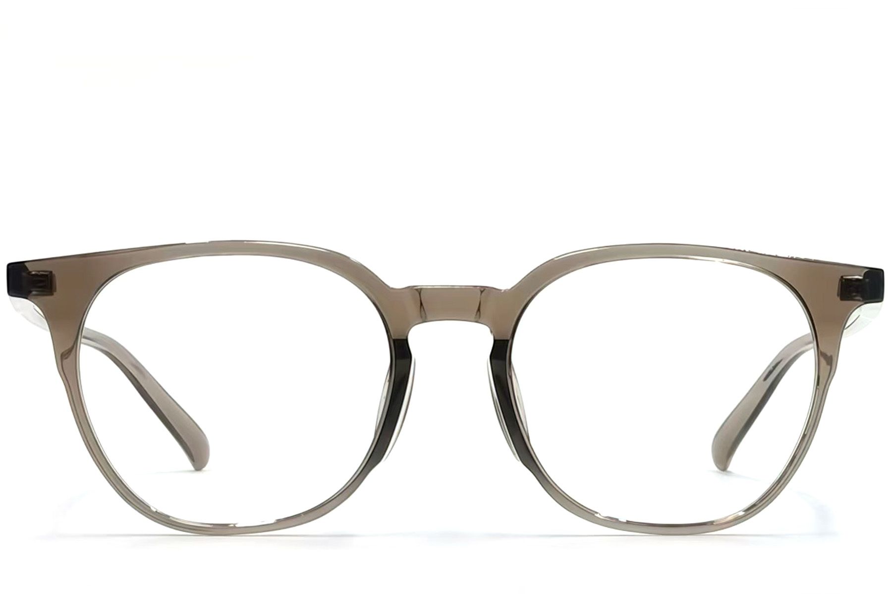 Oval Brown TR90 Glasses #BS1924-0112