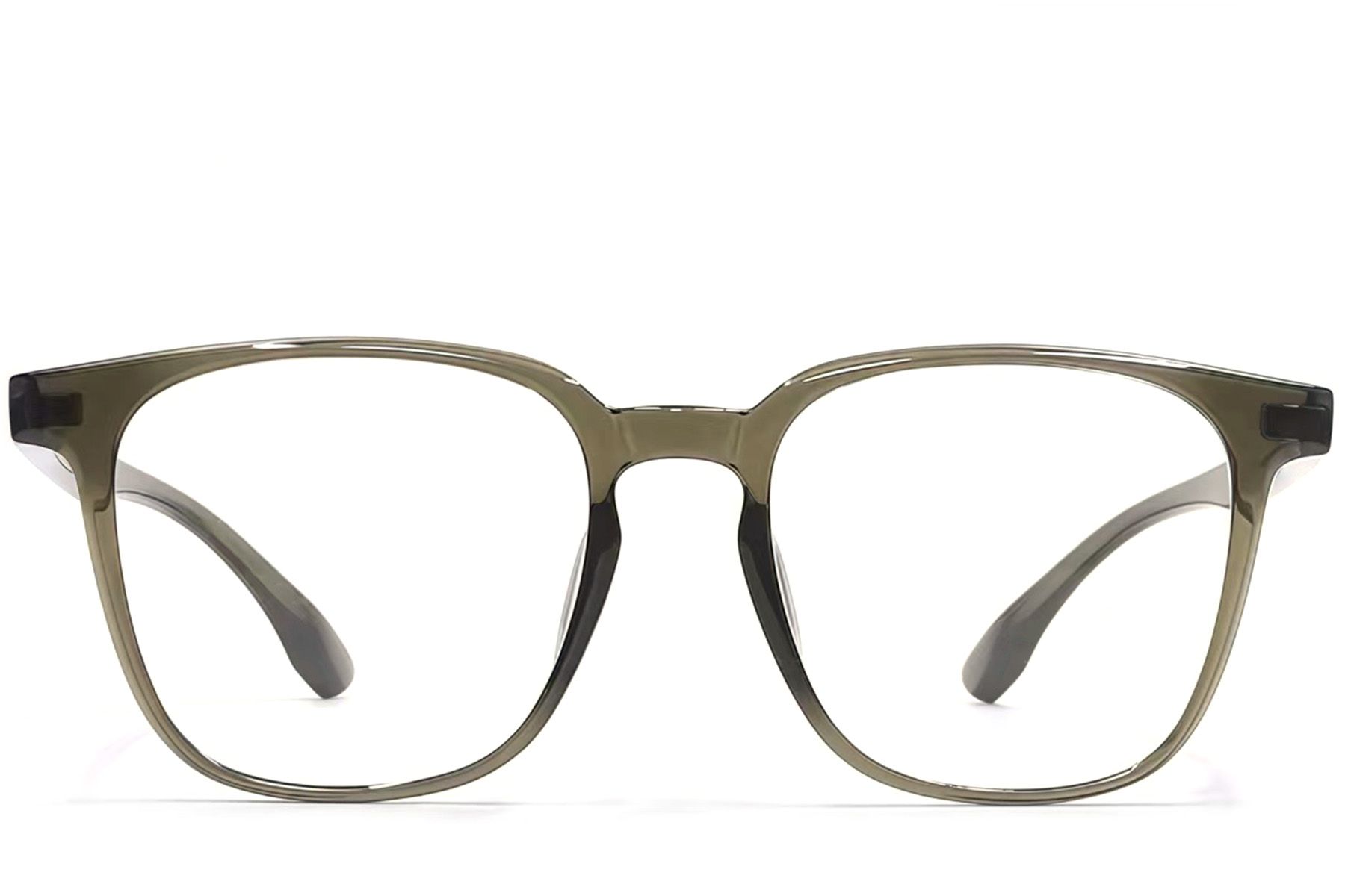 Rectangular Green TR90 Glasses #BS1924-0115
