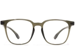 Rectangular Green TR90 Glasses #BS1924-0115