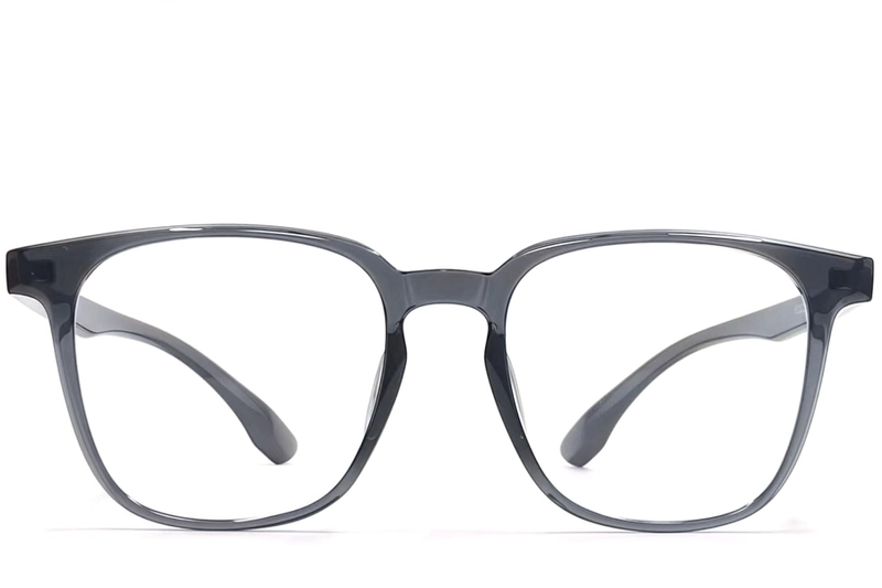 Rectangular Grey TR90 Glasses #BS1924-0117