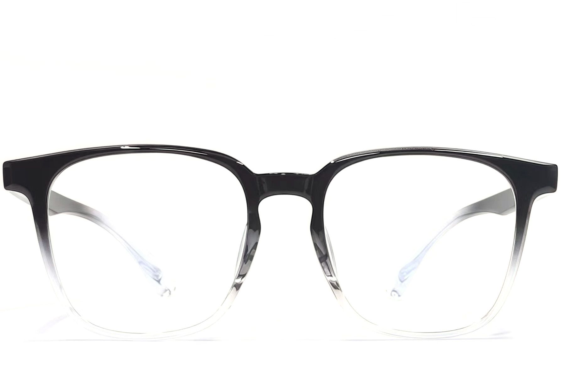Rectangular Black TR90 Glasses #BS1924-0118