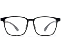 Lunettes rectangulaires noires TR90 #BS1924-0120