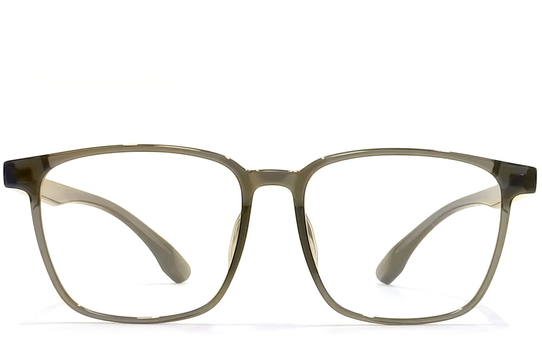 Rectangular Green TR90 Glasses #BS1924-0121