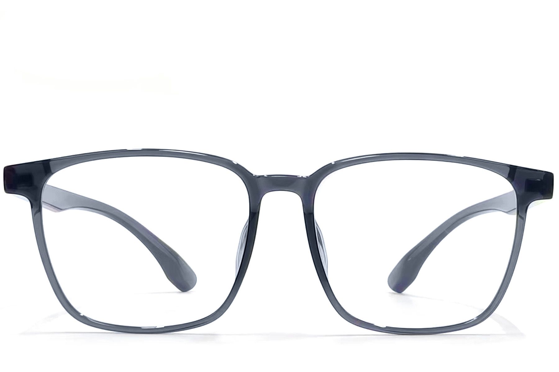 Rectangular Grey TR90 Glasses #BS1924-0123