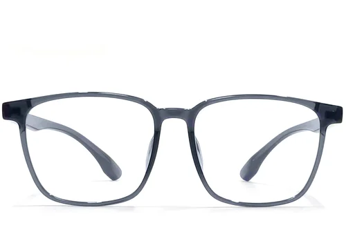 Lunettes rectangulaires grises TR90 #BS1924-0123