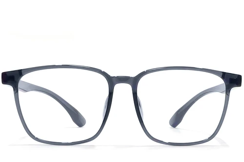 Rectangular Grey TR90 Glasses #BS1924-0123