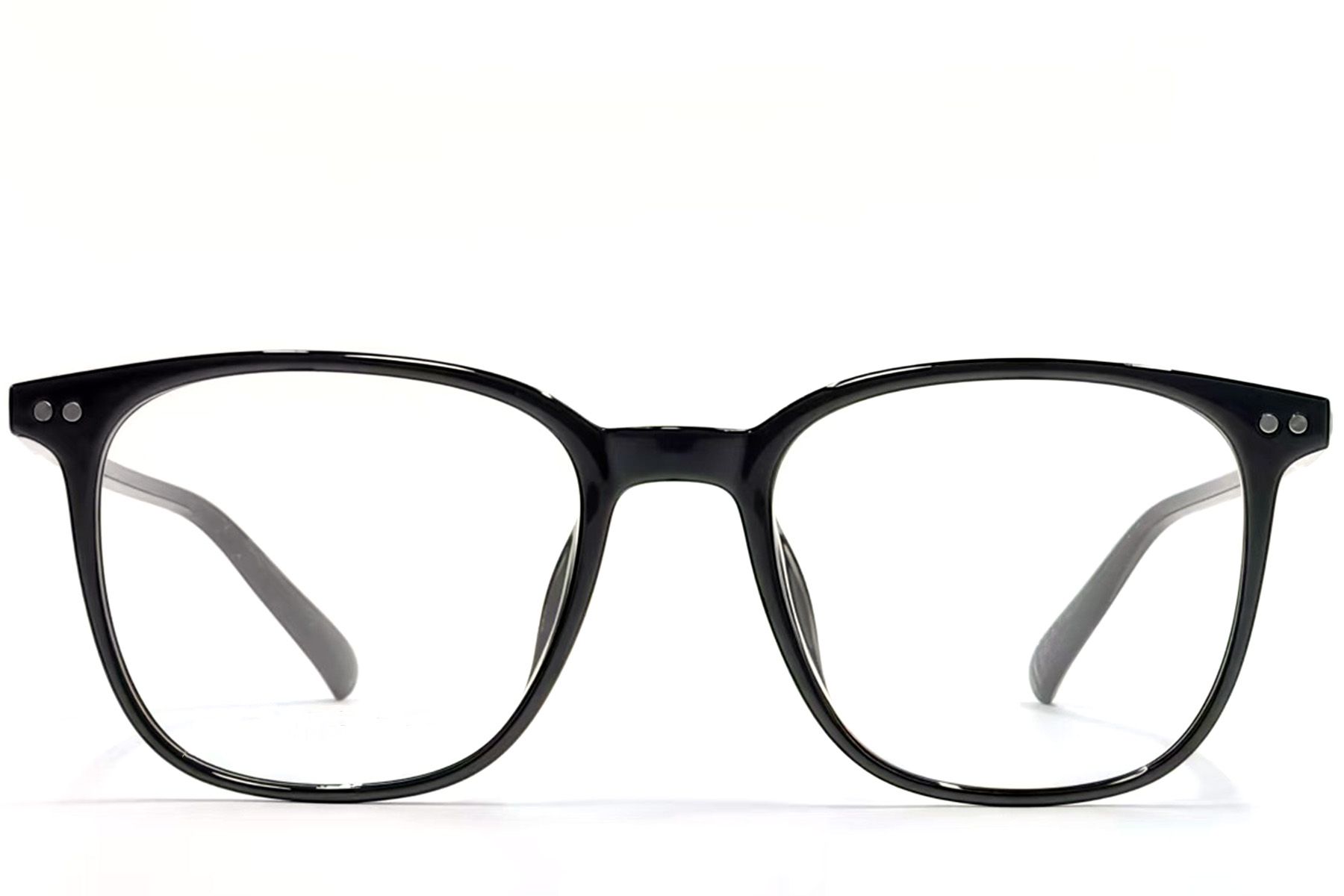 Oval Black TR90 Glasses #BS1924-0126