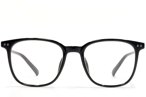 Oval Black TR90 Glasses #BS1924-0126