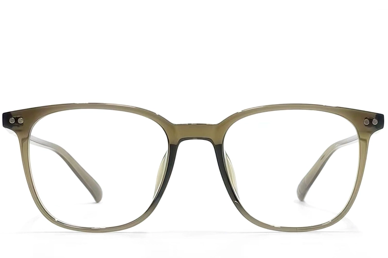 Oval Green TR90 Glasses #BS1924-0127