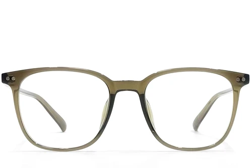 Oval Green TR90 Glasses #BS1924-0127