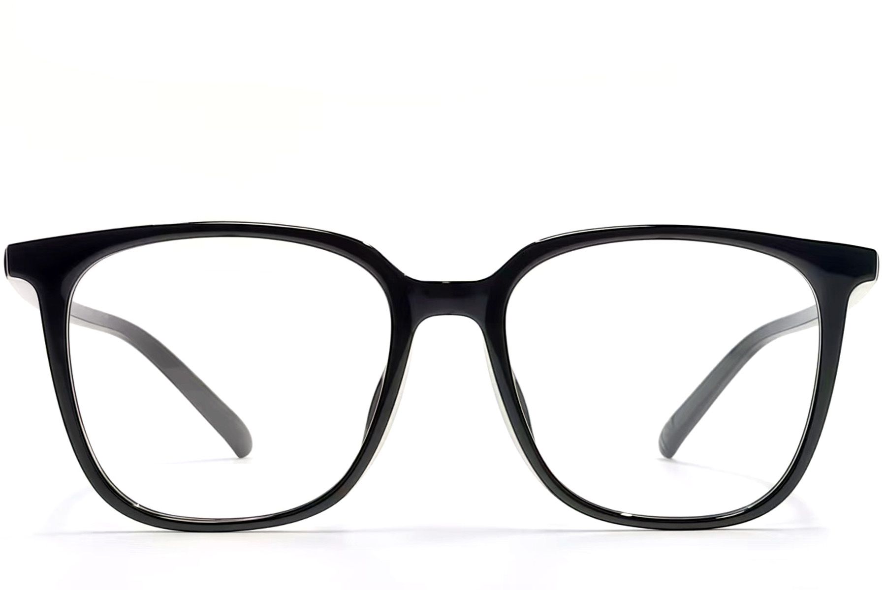 Rectangular Black TR90 Glasses #BS1924-0131