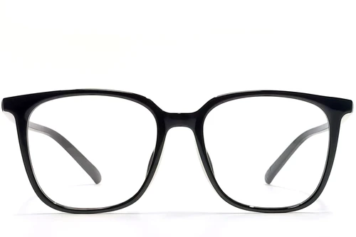 Rectangular Black TR90 Glasses #BS1924-0131