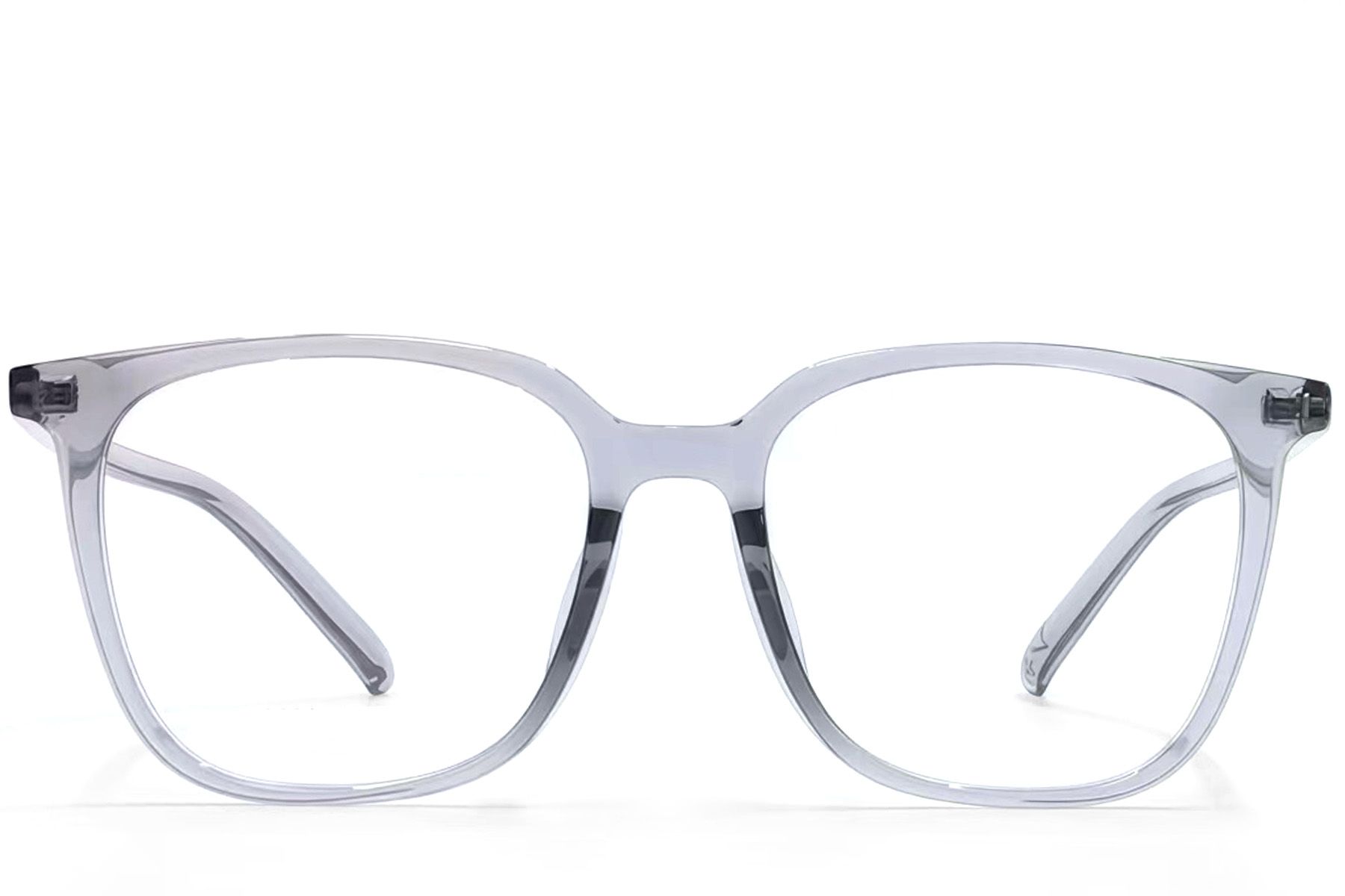 Rectangular Grey TR90 Glasses #BS1924-0132