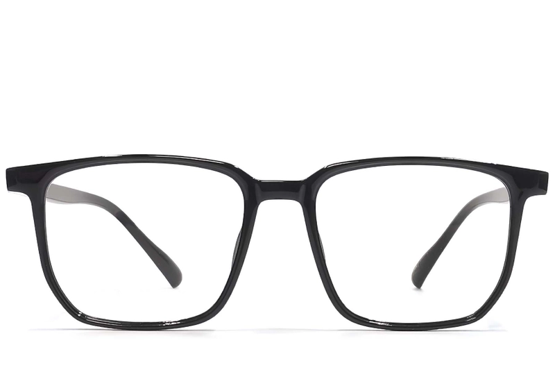 Rectangular Black TR90 Glasses #BS1924-0134